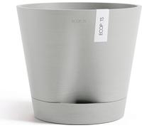 Ecopots Venice 2 White Grey - Ø 30 cm, height 26.3 cm