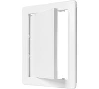 ECOPRO VENT 150 x 200 mm White Plastic Access Panel - ABS Inspection Hatch Panels for Fuse Box Cover Cabinet, Plumbing & HVAC Systems - Wall or Ceiling Access Hatch Door for Openings