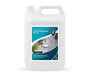 ECOPROTEC Colour Enhancing Sealer-External Water Based Impregnating Sealer | Enhanced Natural Finish | Allows Surface to Breathe (5 Litre)