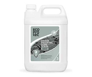 Ecoprotec Colour Enhancing Stone Sealer - Water-Based Impregnator (5 Litre) - ECOPROTEC Professional