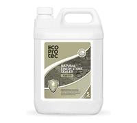 ECOPROTEC Natural Finish Stone Sealer - Water-Based Impregnator for Interior or Exterior Use (5 Litre)