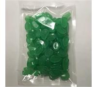 ecorative Stones Glow in The Dark Rocks Moonlight Yard Plant Decorations Glow in The Dark Pebbles Indoor Outdoor Zen Stones for Garden Décor Glowing Pebbles (Green)