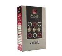 ECORÌ - Arborio Rice 1kg Vacuum Packed - Grown in Vercelli and Novara - Ideal for Risottos - Naturally Gluten-Free - 100% Italian - Traceable