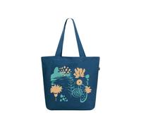 Ecoright Large Canvas Tote Bags for Women, with Inner Pocket, Reusable Tote Bag with Zip for School, Work, Shopping, Beach