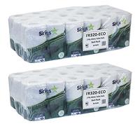 Ecoroll Recycled Toilet Rolls 36's x 320 Sheet Rolls Per Case Branded (72 Roll's)