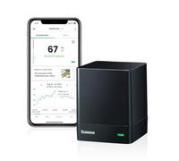 Ecosense EQ100 EcoQube, Digital Radon Detector, Fast Capture of Fluctuating Levels, Short & Long-Term Continuous Monitoring with Trend Charts, Remote Data Access, Wi-Fi Supports 2.4 GHz Networks Only