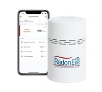 Ecosense RD200 RadonEye, Home Radon Detector, Fast Capture of Fluctuating Levels, Short & Long-Term Real-time Continuous Monitoring with Trend Charts