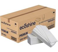 Ecoshine Supplies Z Fold Soft Hand Paper Towel 2ply interfold Disposable Luxury Paper White 3200 Sheets