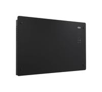 ECOSO 2000W Black WiFi Glass Panel Smart Electric Heater Feet Plug 465x770 | Aluminium Construction. Generous Heat Output. Contemporary Style. Glass Panel Design. WiFi Control. UK Plug Fitted.