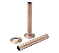 EcoSpa 180mm x 15mm Pipe and Shroud Kit - Antique Copper (Pack of 2)