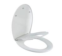 EcoSpa Oval Family Toilet Seat 2 in 1 Adult & Removeable Child Seat, Soft Close with Quick Release Top & Bottom Fixing Hinges