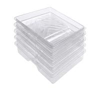 EcoSpa Paint Tray Liner Packs, Disposable PET Plastic, 9 Inch, for Quick Mess-Free Colour Changes & Easy Clean-Up (5 Liner Pack)