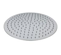 EcoSpa Slimline 300mm Round Stainless Steel Shower Head Overhead Rainfall Chrome