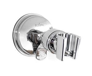 ECOSPA Suction Shower Handset Holder in Chrome • Very Strong, Holds up to 5kg • No Drilling Required • Fits All Handsets • UK Seller