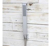 ECOSPA Universal Shower Head • Bath Shower Handheld Pencil Style Handset • Single Function & Easy Clean Nozzles
