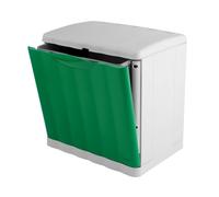 Ecospace Containers 40X30X40 Green Gray Stefanplast