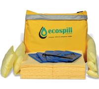 Ecospill CHEMSK50 Chemical Spill Kit Vinyl Holdall, 50 Liter