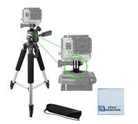 eCostConnection 57 Inch Aluminum Tripod + Tripod Mount for ALL GoPro HERO Cameras + Microfiber Cloth