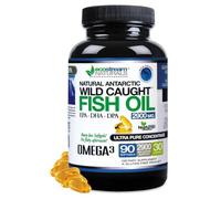 ecostream Naturals Wild Caught Omega 3 Fish Oil DPA-EPA-DHA Supplement 2,900 Milligrams
