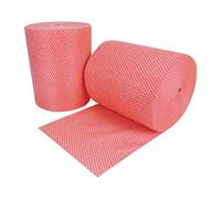 EcoTech ELSR700R Envirolite Cleaning Cloth Super Roll, Large, Red (Pack of 2x500)