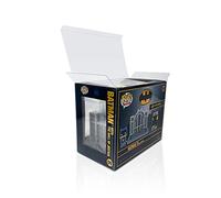 EcoTEK Protectors Compatible with Funko POP Town Vinyl Figures Strong Pop Protector, Crystal Clear Case, Heavy Duty Acid Free w/ Protective Film & (5 Pack)