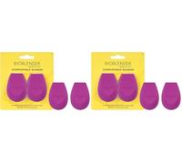 Ecotools Bioblender By Makeup Sponge Duo Pack For Liquid & Cream Make-Up (Pack of 2)