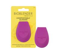 EcoTools Bioblender Makeup Sponge, Compostable Makeup Blending Sponge, Eco-Friendly, For Liquid & Cream Foundation, Base Makeup Coverage, Cruelty Free, Latex Free & Vegan, Purple, 1 Count