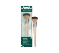 EcoTools Blending Face Makeup Brush, For Liquid & Cream Foundation, Bronzer, & Blush, Multipurpose Makeup Brush, Dense, Synthetic Bristles, Eco
