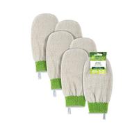 EcoTools Cleansing Mitt Exfoliating Glove For Bath & Shower Removes Dry Skin & Self Tanner Eco Friendly Shower Mitt Provides Gentle Exfoliation Pr