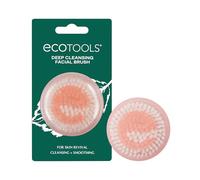 EcoTools Deep Cleansing Facial Brush, for Facial Cleansers and Serums, Removes Daily Oil and Dirt, Pink & Black (Pack of 3)