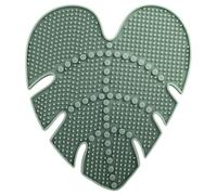 EcoTools Makeup Brush Cleansing Pad, Cleaner Mat For Deep Cleaning Tools, Use With Makeup Brush Shampoo, 100% Silicone, Easy To Clean, Features Suction Cup For Easy Usage, Cruelty-Free, 1 Count