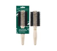 EcoTools Volumizing Round Hairbrush Achieve Full Blow Out Heat Resistant For Easy Blow Drying Vegan Bristles Tame Frizz & Smooth Hair Made Wi