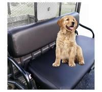 ECOTRIC Front Bench Seat Cover Compatible with 1993-2008 Kawasaki Mule 2500 2510 3000 3010 Vinyl Heavy Duty