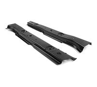 ECOTRIC Steel Floor Support Compatible with 1997-2006 Jeep Wrangler TJ Floor Pan Braces Body Mounts Torque Box Rust Frame Repair Replacement (Part Floor Supports)
