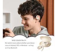 Écouteurs Sans Fil - ABS, 3,94 Pouces, Écouteurs Sans Fil, Écouteurss | Audio Stéréo De Charge De Type C, Casque Compact Pour Les Voyages, Le Sport, Le Travail Et L'écoute Quotidienne