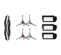 ECOVACS Accessory Pack (Replacement Brushes and Filters) for DEEBOT Omni (Black) Turbo X1 Plus, White
