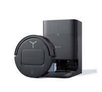 ECOVACS DEEBOT T80 OMNI Robot Vacuum Cleaner, 18,000 Pa, Instant Automatic Cleaning OZMO ROLLER, ZeroTangle 3.0, Wash in Hot Water 40-75°C, Hot Air Dry, Black
