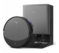 ECOVACS DEEBOT T90 PRO Omni Robot Vacuum and Mop,30,000Pa Blast Suction,OZMO Roller 3.0 Mopping,ZeroTangle 4.0,Hot Water Wash & 145°F Air Dry, AI Obstacle Avoidance (With 2L Cleaning Solution)