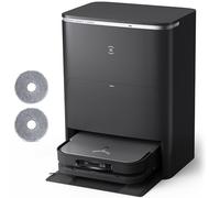 ECOVACS Deebot X5 Pro Omni All-in-One Robot Vacuum Cleaner, 12800Pa, ZeroTangle, TruEdge Adaptive Edge Mopping, 150°C Hot Water Wash, AINA 2.0 Smart Navigation