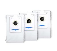 ECOVACS Dustbag 3 Pcs for DEEBOT T30S / T30S COMBO / X2 OMNI/ X2 COMBO / X2 OMNI COMPLETE Robot Vacuum and Mop Combo White