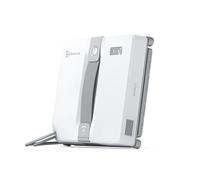 ECOVACS WINBOT MINI Window Cleaning Robot - Compact Design, Dual Nozzles with Ultrasonic Spray, 9-stage Protection System, Intelligent Path Planning, 3 Cleaning Modes, Anti-Slipping System - Grey