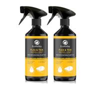 EcoValley Flea and Tick Repellent Spray for Humans - 500ml - Long-Lasting, Natural Protection for Clothing & Gear (Pack of 2)