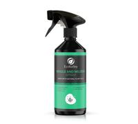 EcoValley Natural Black Mould and Mildew Remover Spray - 500ml - Powerful Multi-Surface Cleaner for Home, Walls, Caravan - Effective Damp Mould Treatment, Eco-Friendly Formula
