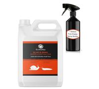 EcoValley Slug & Snail Control Killer Repellent Spray - Natural Plant-Based Garden Deterrent with Essential Oils, Aromatic Barrier for Indoor/Outdoor Use, Safe Pest Solution, 2L + 500ml Empty Bottle