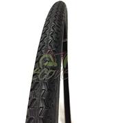 Ecovelo 1 Tyre 26 x 1 3/8 (37-590) Black for City Bike, Road, Bicycle, Adult, Vintage, Holland | Black Road Tyre Rubber Bike