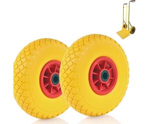 ECOVELO 2 PIES WHEELS 3.00-4 PNEUMATIC SOLID TIRE CART RUNNER WHEEL