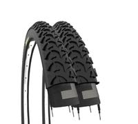 ECOVELO EBC20MAE, 2 Tyres 20 x 1.75 (47-406) Unisex Children, Black, 20 Inches