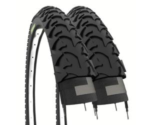 Ecovelò MTB COVERS 12 1/2 X 1.75 2 1/4 Black Tyres Unisex Adult, Black, Unique