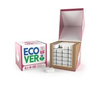 Ecover All-In-One Dishwasher Tablets, Contains Dishwasher Salt & Rinse Aid, Power Cleaning, Mandarin and Lemongrass Scent, Pack of 1, 72 Tablets