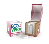 Ecover All-In-One Dishwasher Tablets, Contains Salt & Rinse Aid, Power Cleaning, Mandarin and Lemongrass Scent, Pack of 1, 45 Tablets